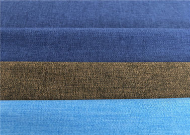 2/2 di tessuto impermeabile rivestito del tessuto all'aperto blu di trama di allungamento della saia per il rivestimento di inverno