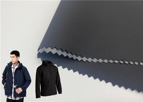Tessuto all'aperto d'annata 100% dell'idrorepellente della membrana del tessuto di seta naturale TPU del poliestere 300T FD